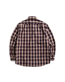 Wild Bricks W23 Ombre Plaid Work Shirt Deep Purple