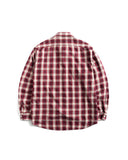 Wild Bricks W23 Ombre Plaid Work Shirt Red