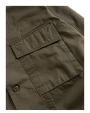 Wild Bricks Military Shirt Jacket Olive