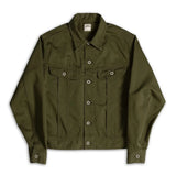 allevol easterner jacket olive front full view