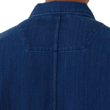 Blue Blue Japan Kasezo Mesashiko Fatigue Shirt Back View