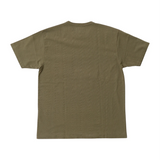 Empire & Sons S/S Crew Pocket Tee American Dry Jersey Amy Green Back View