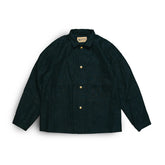 Groovin High #260403 1940s Coverall Jacket Black Front View
