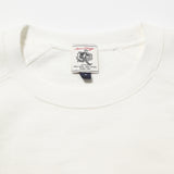 Cuff detail of the J.Press Aaron Illust-Sweat Graphic Sweatshirt White showing ribbed cuff construction and soft fabric finish for Clothier & Sons.