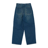 New Manual USN Denim Trousers Indigo Back View