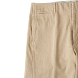 old joe liberty trousers sand side profile detail