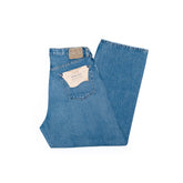 กางเกงยีนส์ orSlow 100 Super Dad’s Fit รุ่น Denim Used ผลิตในญี่ปุ่นจากผ้าเดนิมฟอกอ่อน ทรงหลวมสบายและดูเท่ในสไตล์วินเทจ