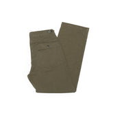กางเกง orSlow V5002 Herringbone Vintage Fit Fatigue Pants สี Army Green ผลิตในญี่ปุ่นจากผ้า Herringbone เนื้อแน่น กระเป๋าหน้าทรงเหลี่ยมใหญ่ ทรงหลวมแบบวินเทจ