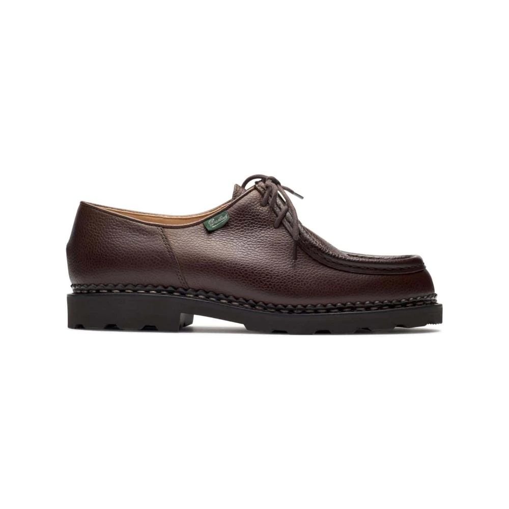 paraboot michael ii marron grain front full view