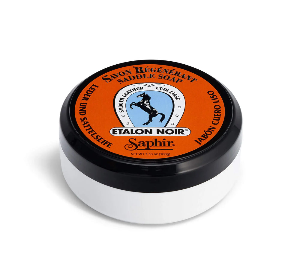 Saphir Etalon Noir Saddle Soap Front View
