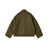 Standard Types ST121 Swedish Jacket HBT Green Back View