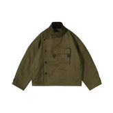 Standard Types ST121 Swedish Jacket HBT Green Front View