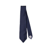 Paolo Albizzati Print Silk Tie Navy