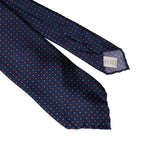Paolo Albizzati Print Silk Tie Navy