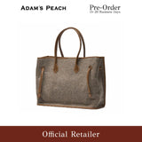 (Pre-Order) ADAM PEACH AP010 Shopper Bag Tote Bag KYNOCH Tweed