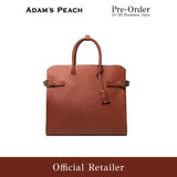 (Pre-Order) ADAM PEACH AP056 Tan Leather Tote bag