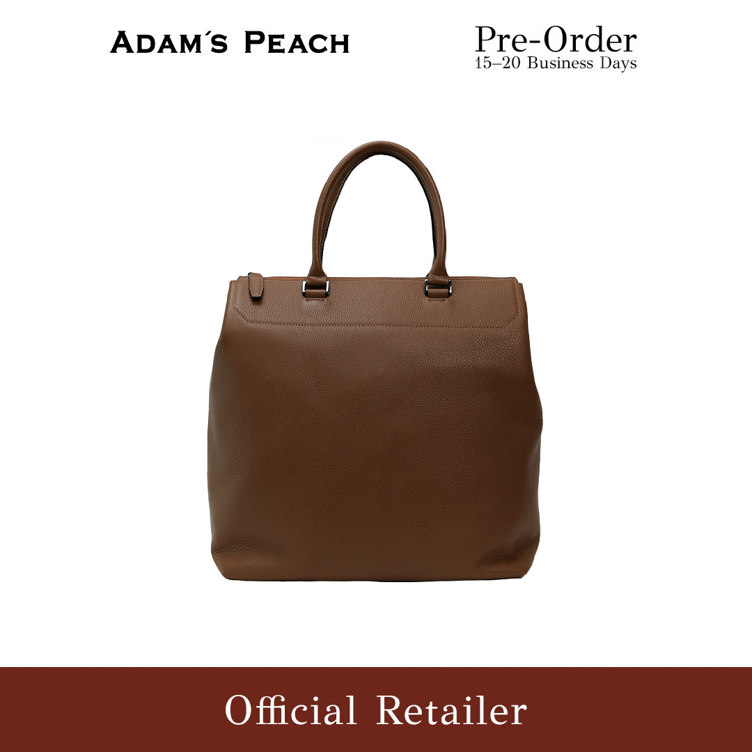 (Pre-Order) AP060 Brown Leather Tote Bag
