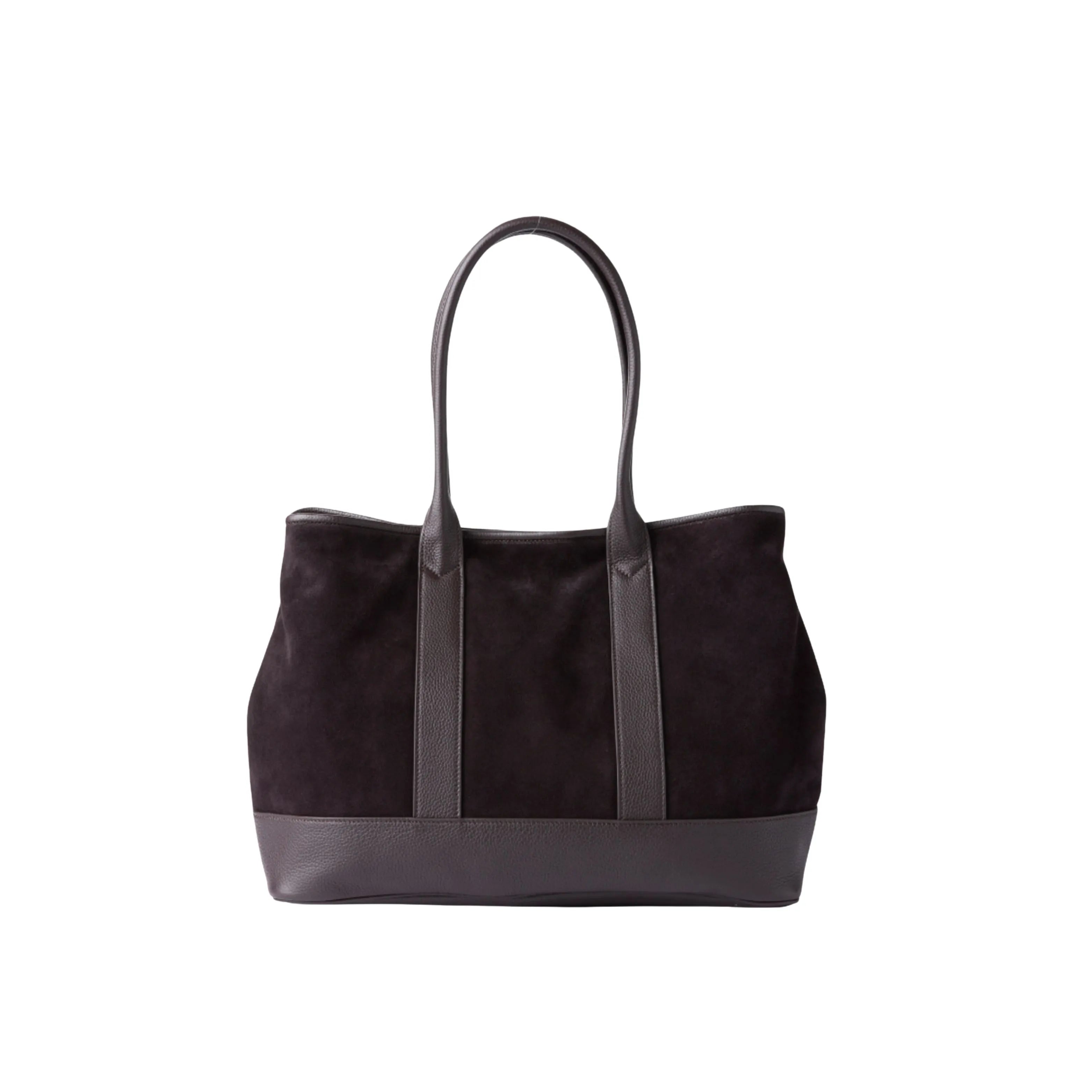 Adam Peach x Chad Prom Varieta Tote Bag Suede Brown