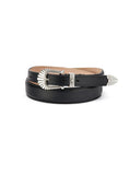 Adriano Meneghetti Cheyenne Leather Black Belt