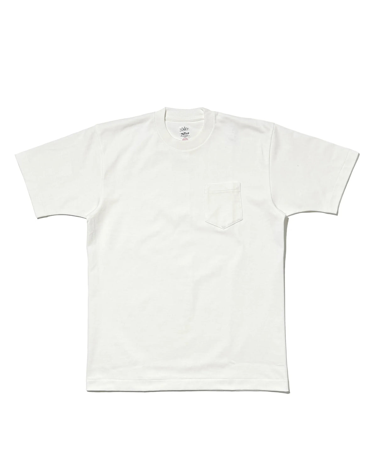 Anatomica Pocket Tee Shirt White