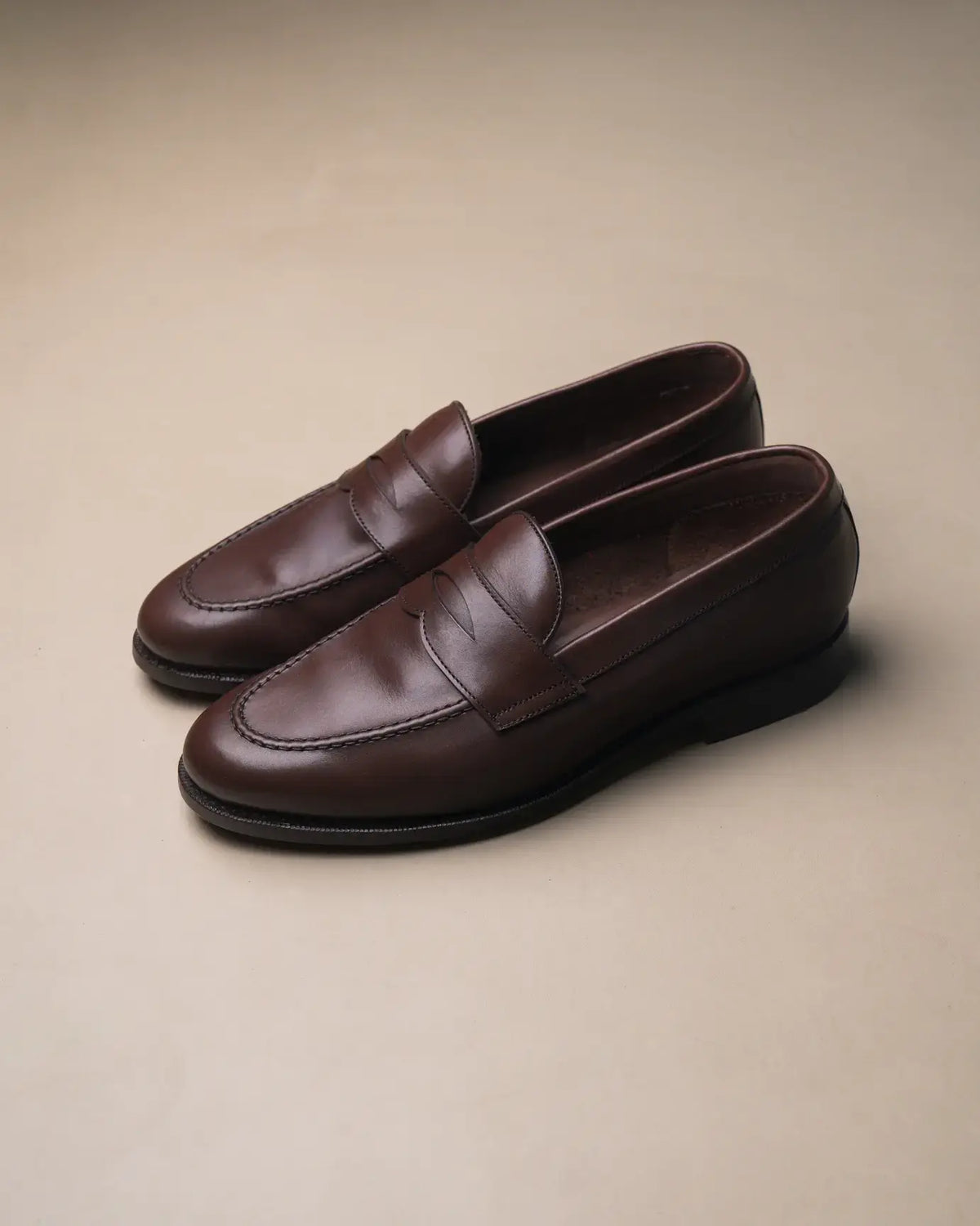 Berwick Penny Loafer Calf – Brown