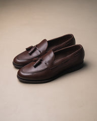 Berwick Tassel Loafer – Dark Brown