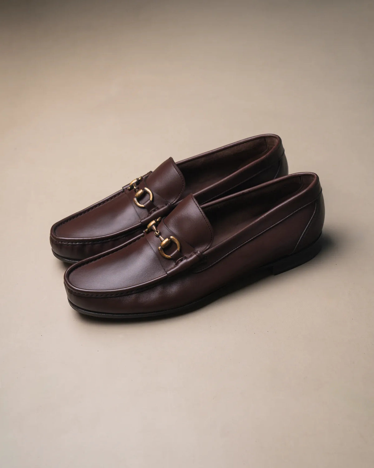 Berwick Horse Bit Loafer Box Calf – Dark Brown