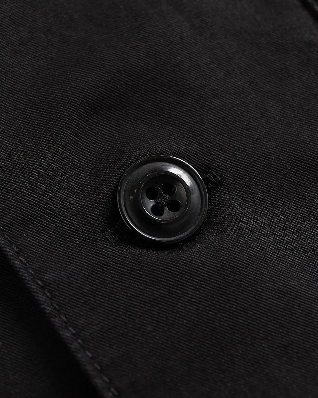 Wild Bricks Military Shirt Jacket Black