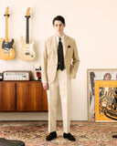 Boogie holiday 13 Glen Check Sport Coat Beige