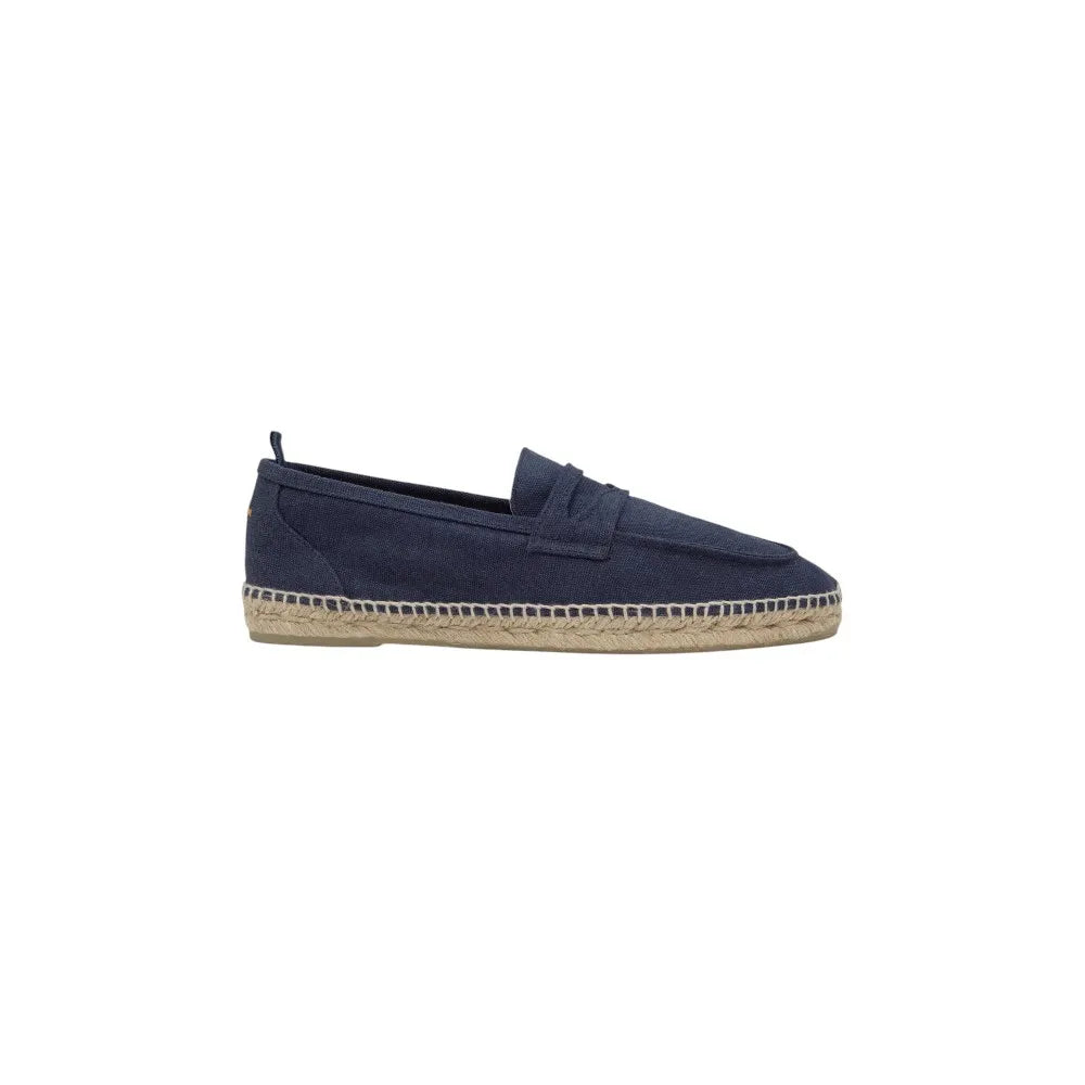 Castañer Nacho Penny Loafer Style Espadrilles Azul Oscuro