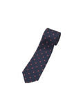 Fairfax Collective Small Pattern Jacquard Tie Navy