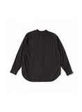 Fob Factory F3511 Band Collar Shirt Black