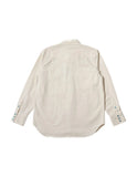 Fob Factory F3512 Western Shirt Ecru