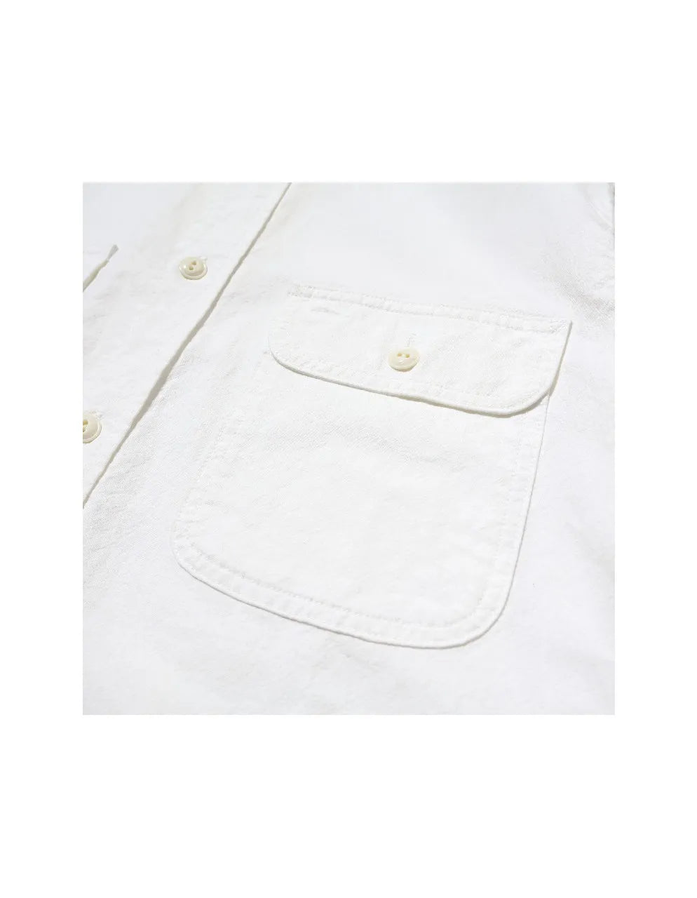 Fob Factory F3496 Ox Work Shirt White