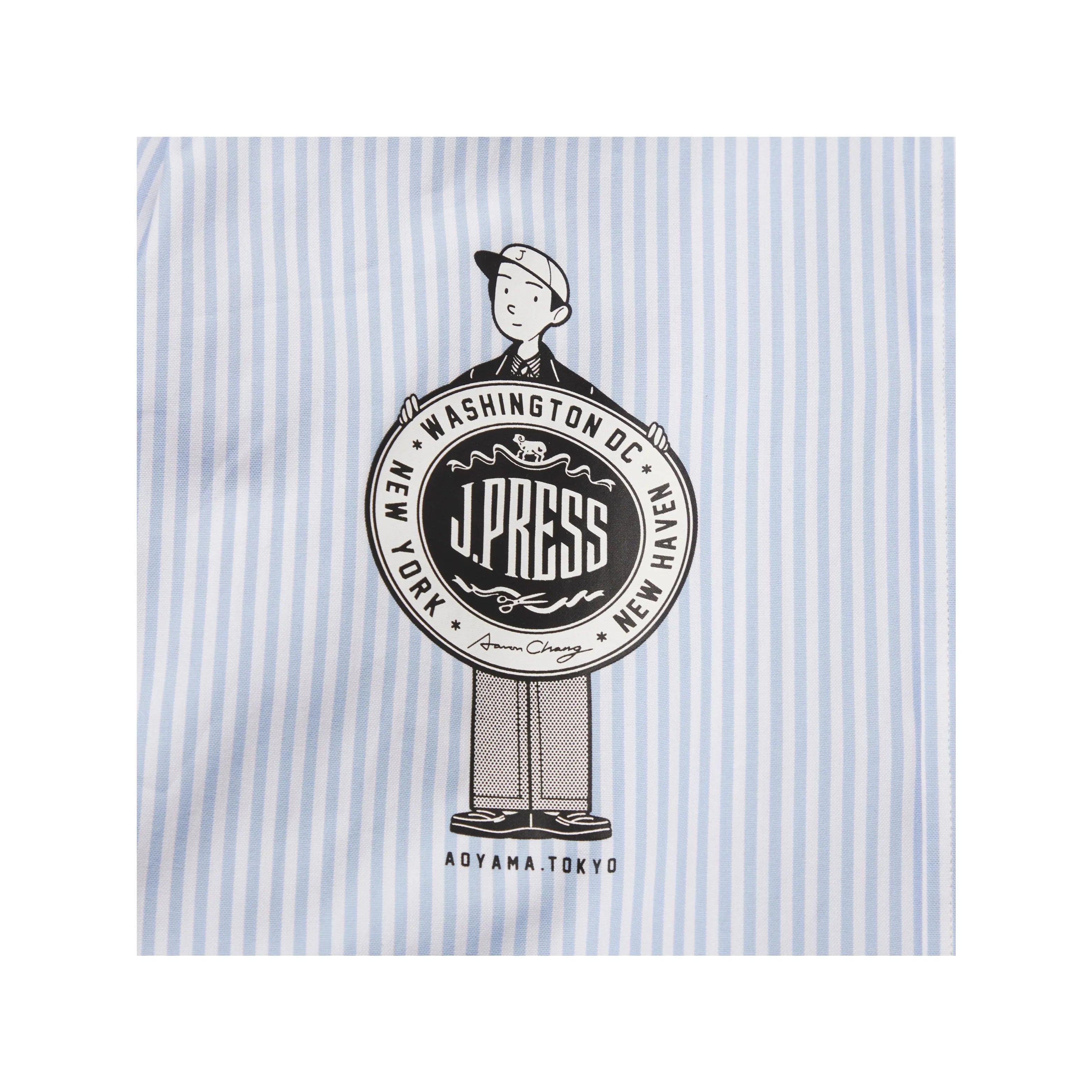 J.Press Aaron Chang unisex BD Pin Oxford Shirt