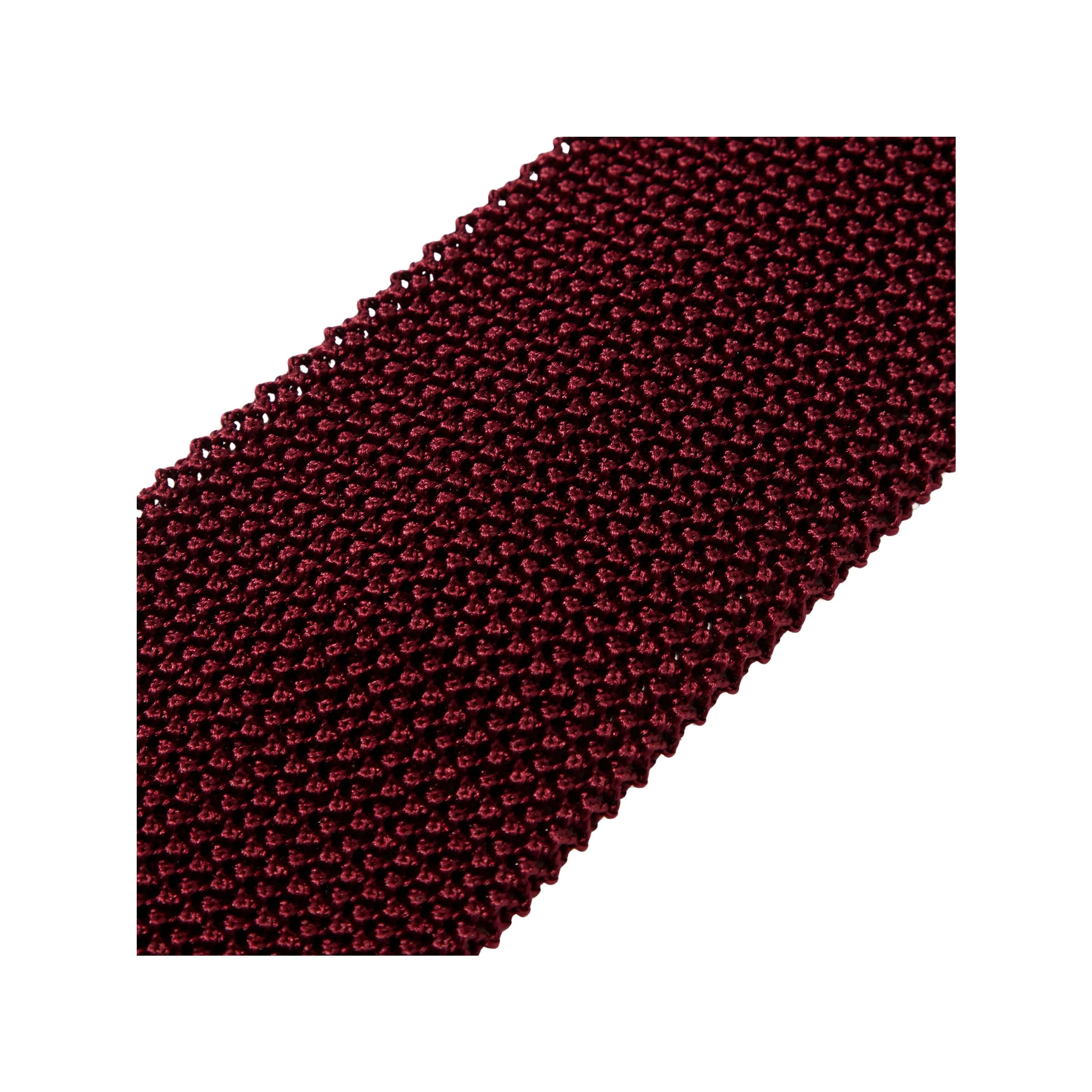 J.Press Necktie Necktie Wide Knit Silk Bordeaux
