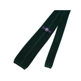 J.Press Necktie Necktie Wide Knit Silk Green