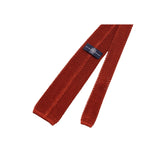 J.Press Necktie Necktie Wide Knit Silk Orange