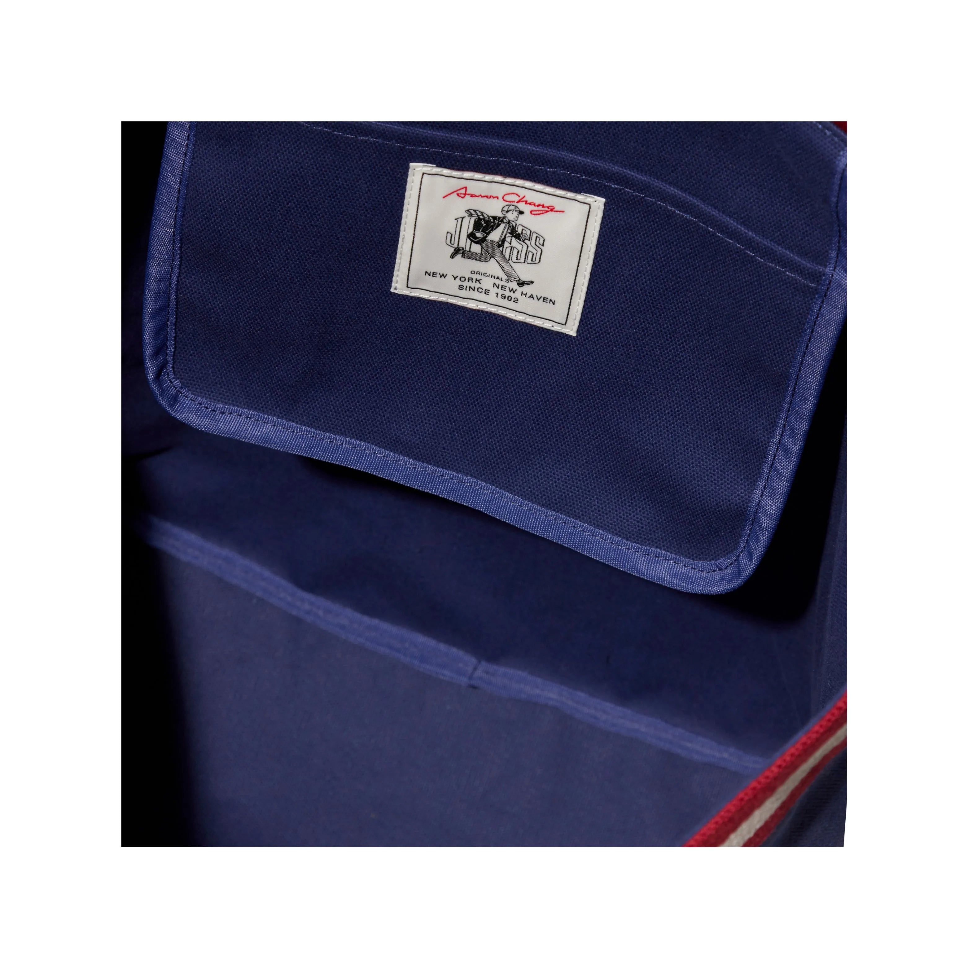 J.press Aaron Chang Unisex Illustration Tote Bag Navy