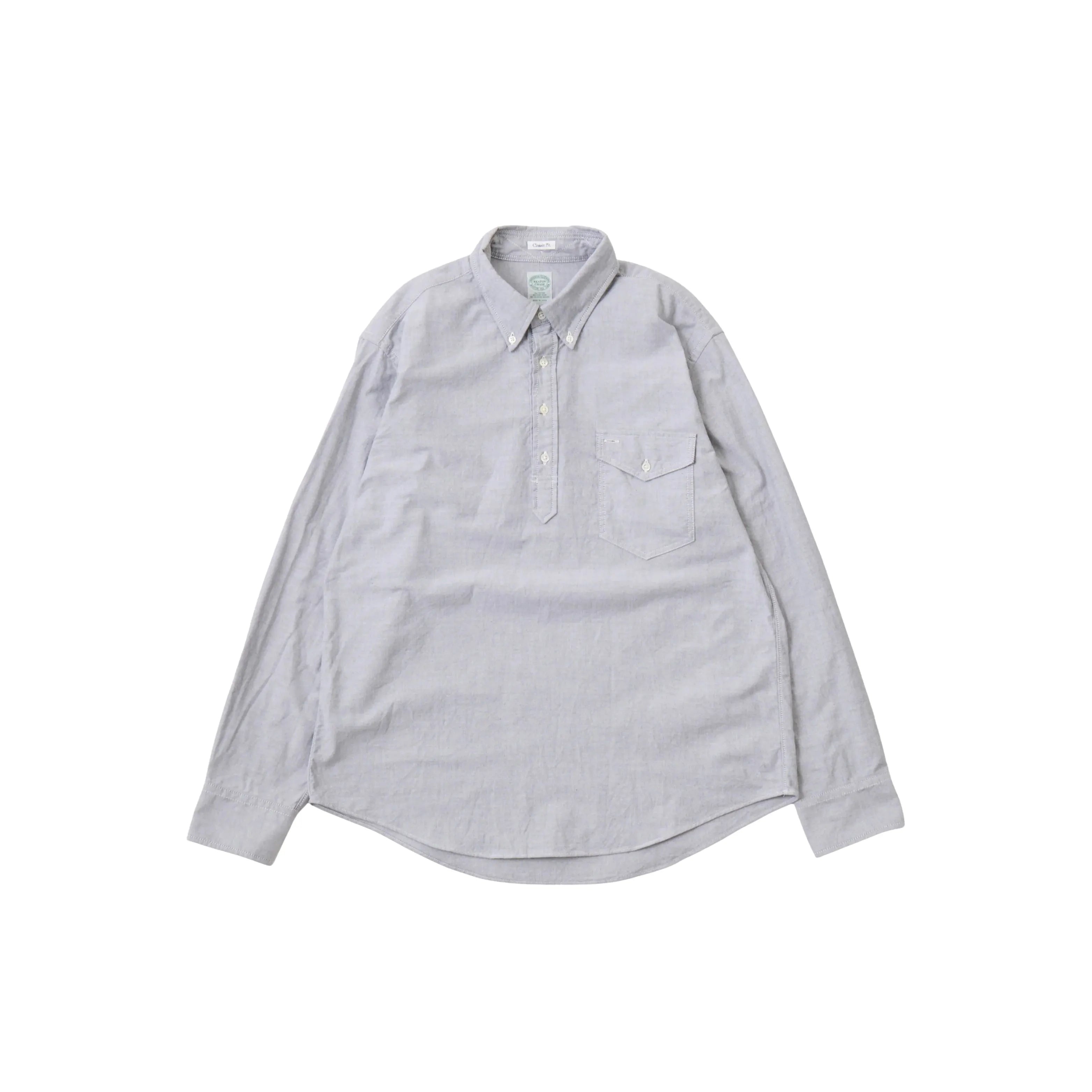 Keaton Chase Usa L/s Classic Fit Pullover Bd Shirt Premium Oxford Black