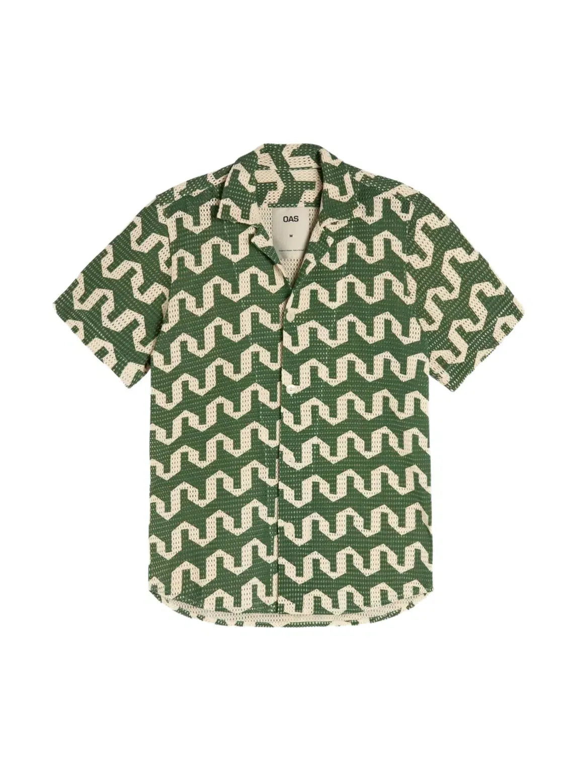 OAS Atlas Cuba Net Shirt Green
