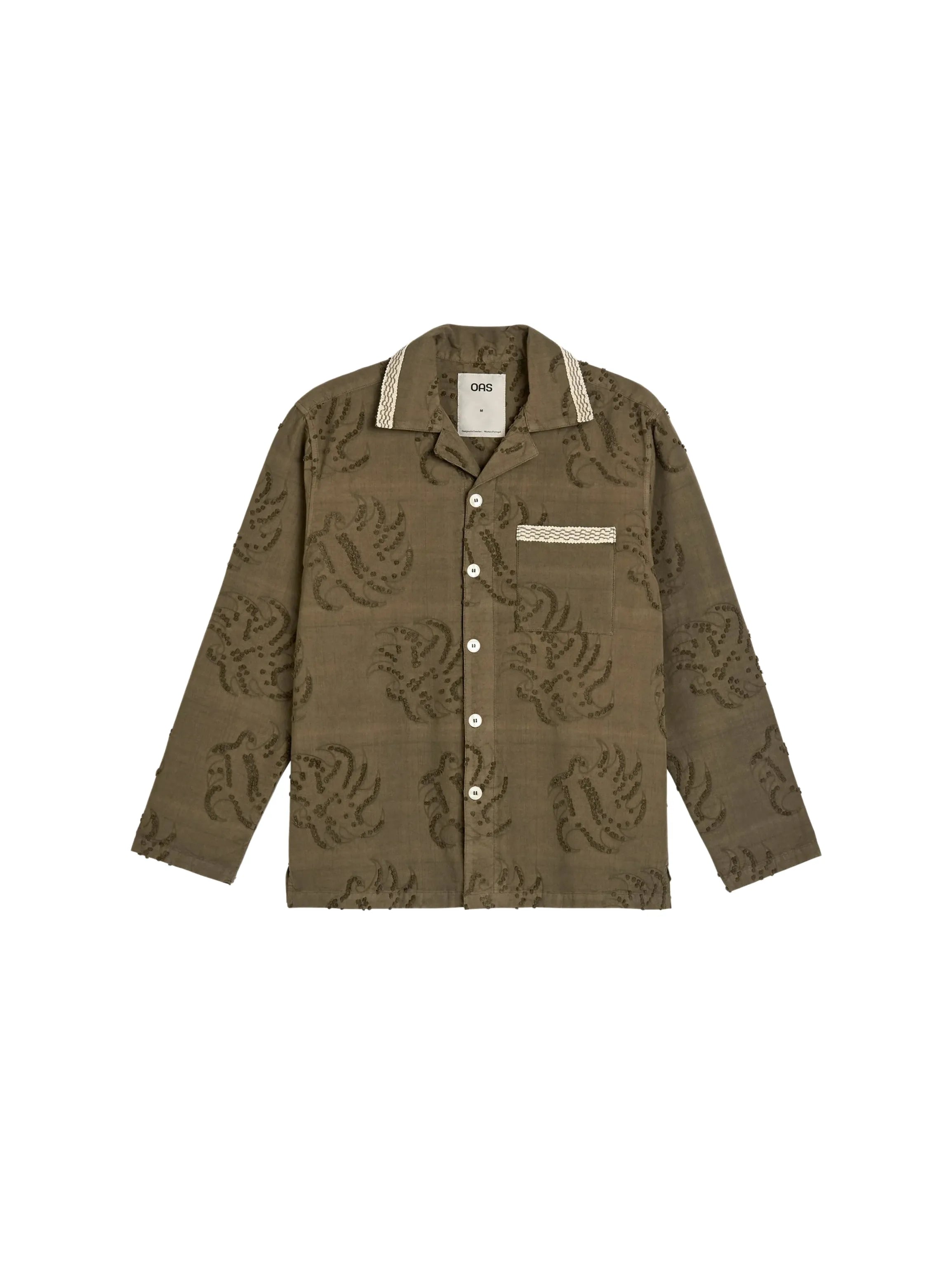 OAS Emberia Billie Dobby Shirt Green