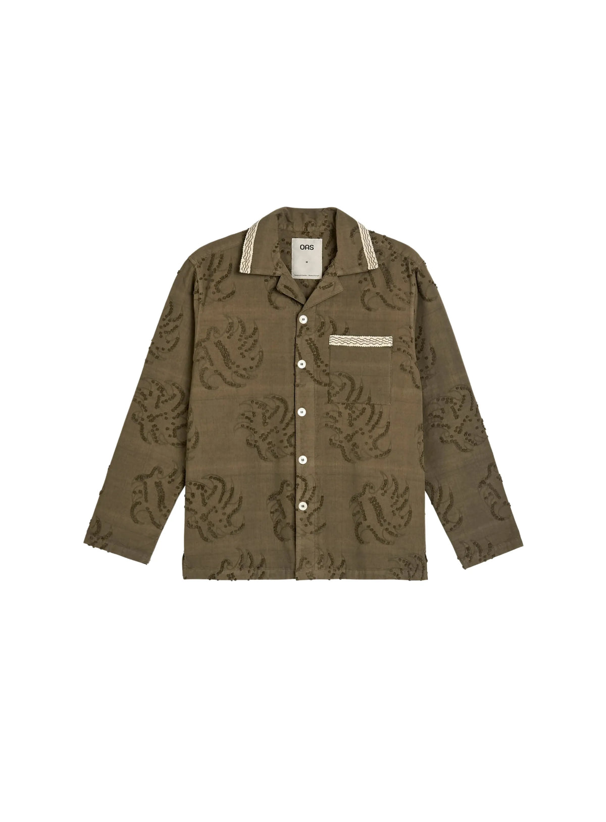 OAS Emberia Billie Dobby Shirt Green