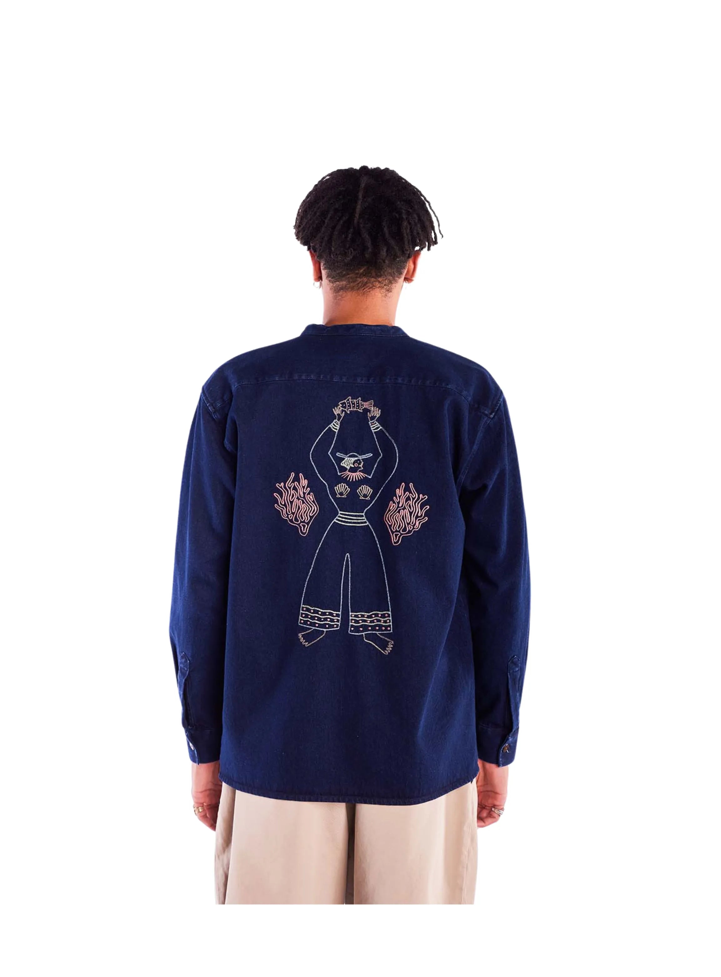 Olow Dark Denim Mothersea Shirt