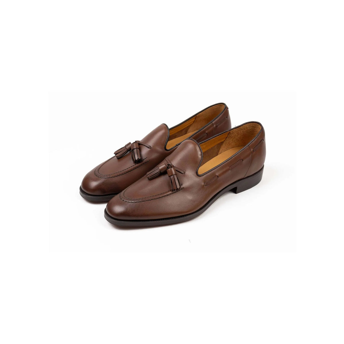 Oriental Philip Tassel Loafer Brown Burnish Calf