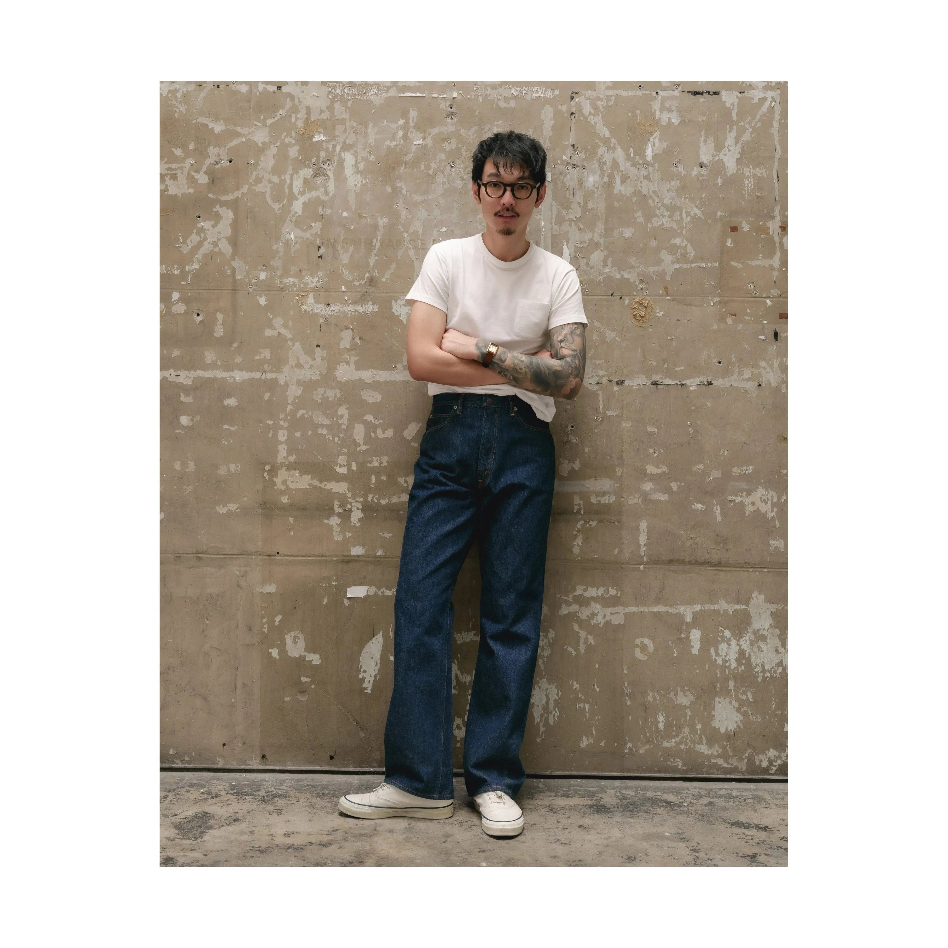 Orslow x Clothierandsons 202 Shoe Cut Jeans One Wash