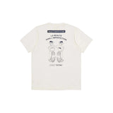 Universal Works Paraboot x Universal Works Single Jersey Short Sleeve Tee Ecru