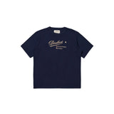 Universal Works Paraboot x Universal Works Single Jersey Short Sleeve Tee Navy
