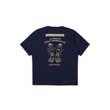 Universal Works Paraboot x Universal Works Single Jersey Short Sleeve Tee Navy