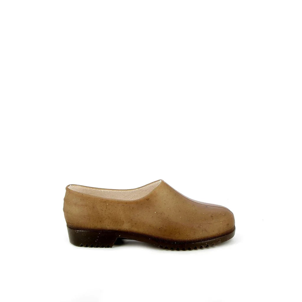 Plasticana Gardana Clog In Chanvre Ecru Angled View